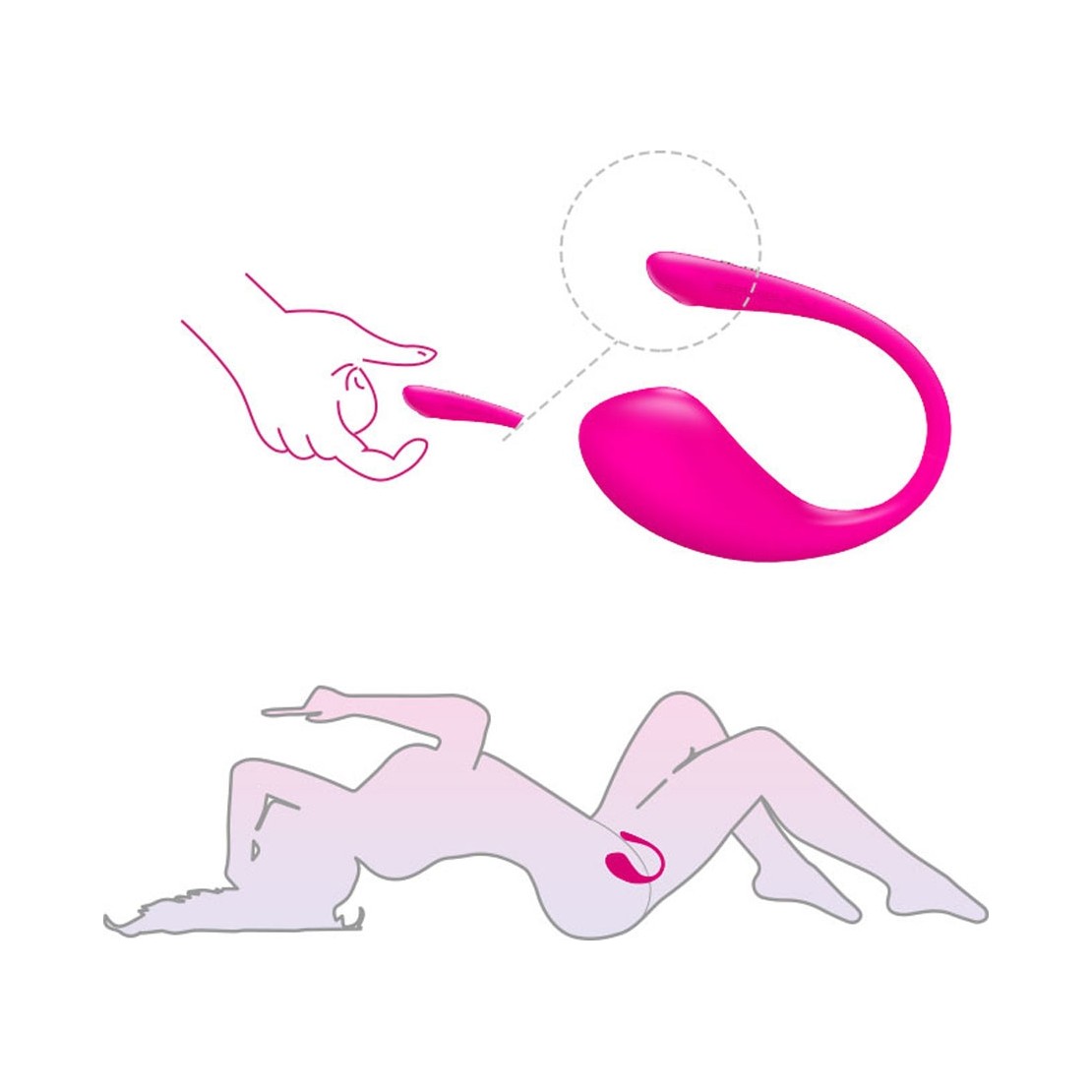 LUSH 3 SEX TOY CON APP PER GIOCO DI COPPIA A...