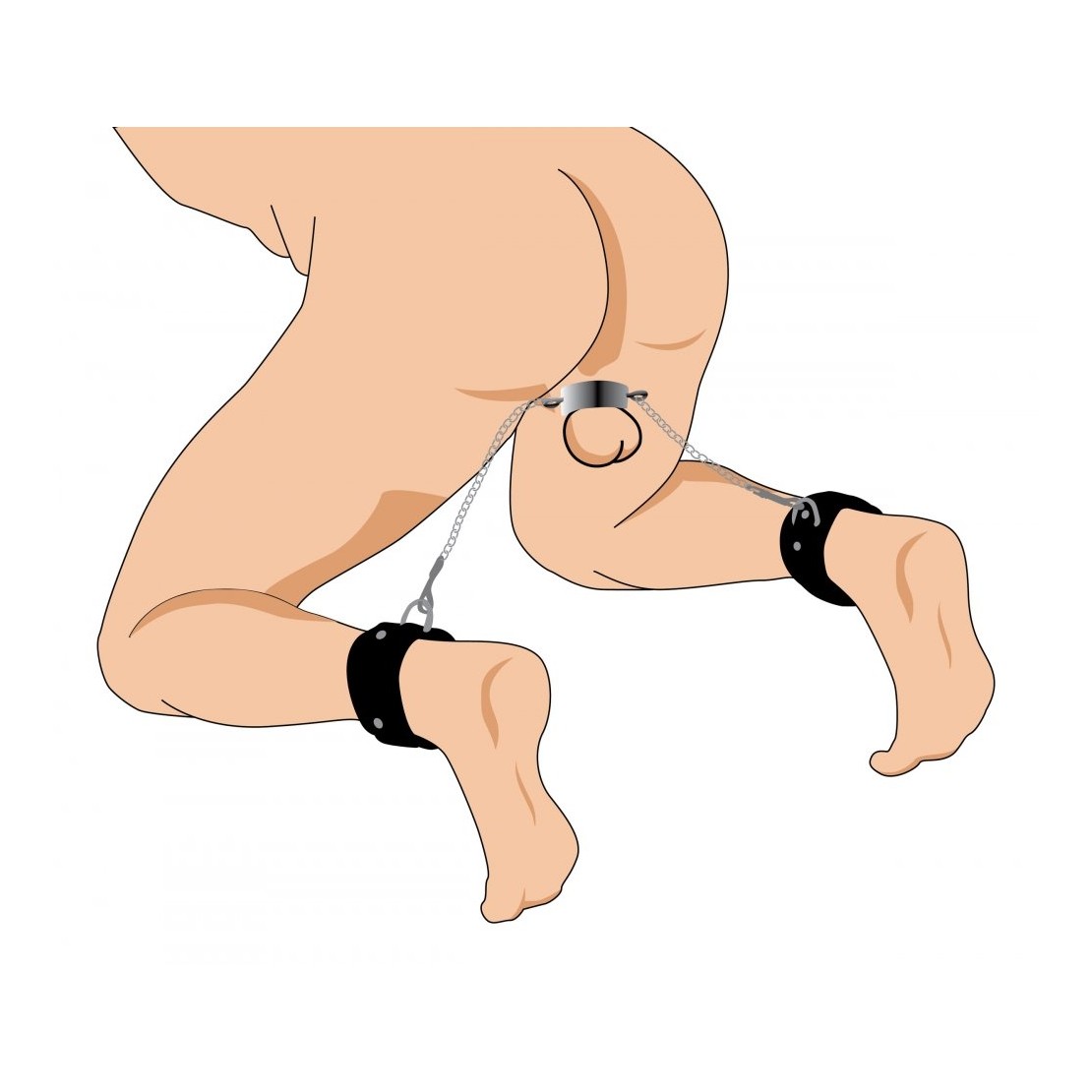 SCHIACCIA TESTICOLI PER GIOCHI SADOMASO SEX TOY...