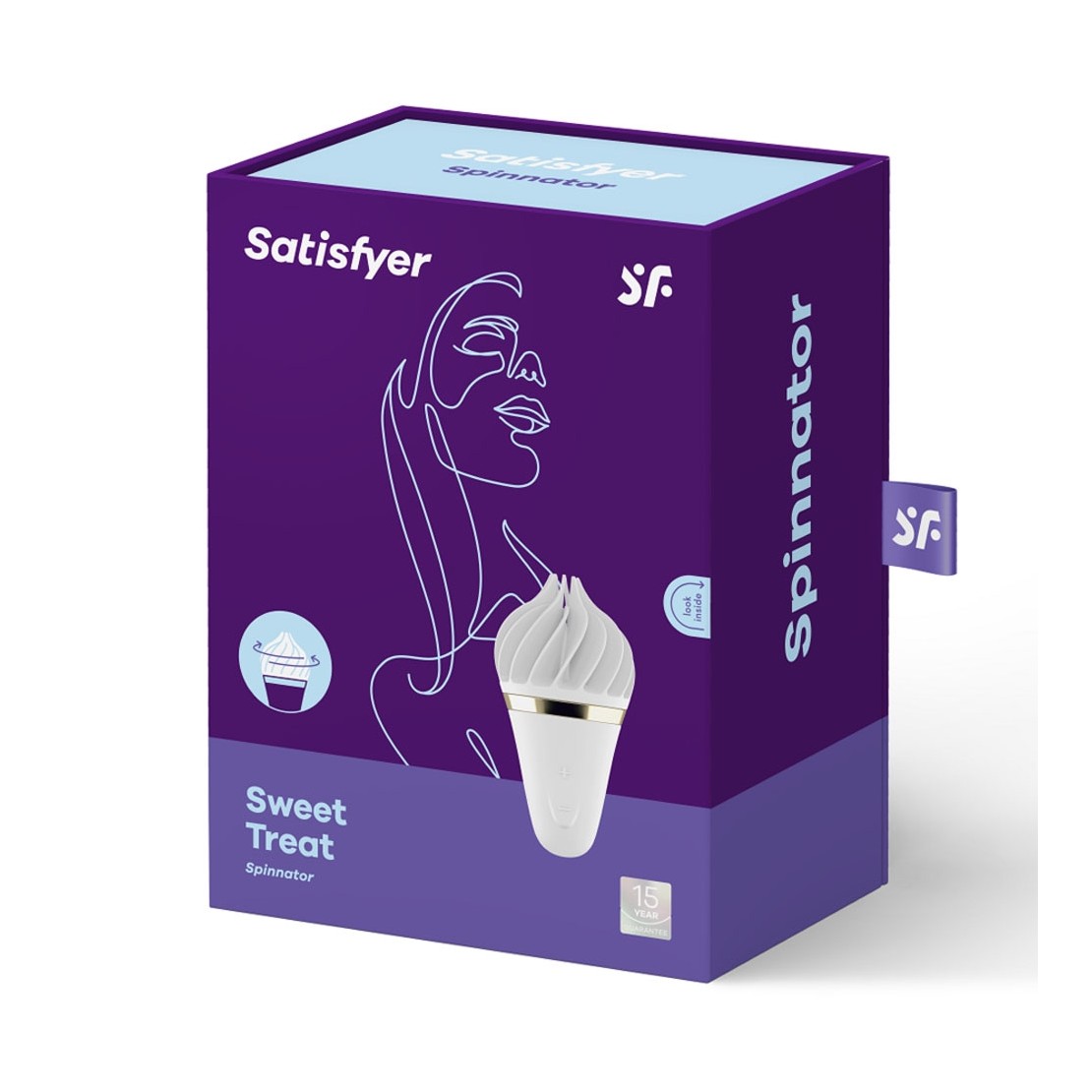 STIMOLATORE CLITORIDEO SEX TOY ROTANTE SWEET TREAT