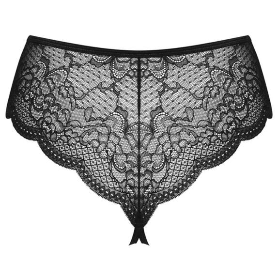 CULOTTE SEXY A VITA ALTA PER DONNA APERTA CON PERLE PEARLOVE PANTIES