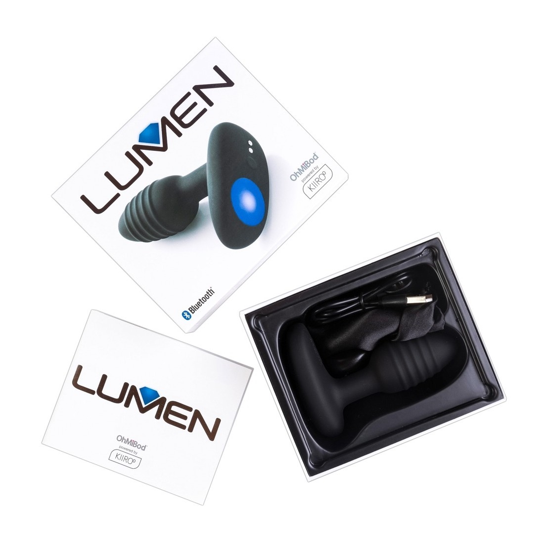 PLUG ANALE VIBRANTE CON APPLICAZIONE SEX TOY LUMEN