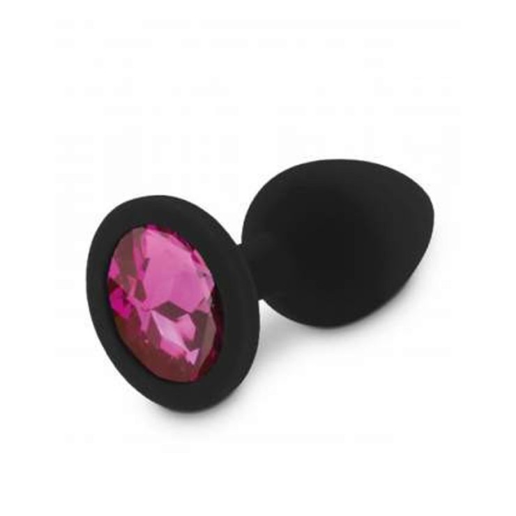TAPPO ANALE MEDIO IN SILICONE SEX TOY CON GIOIELLO 2