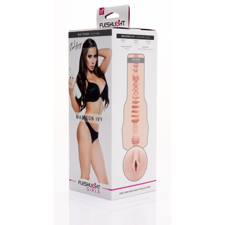 MADISON IVY MASTURBATORE FLESHLIGHT PER UOMO SEX TOY VAGINA