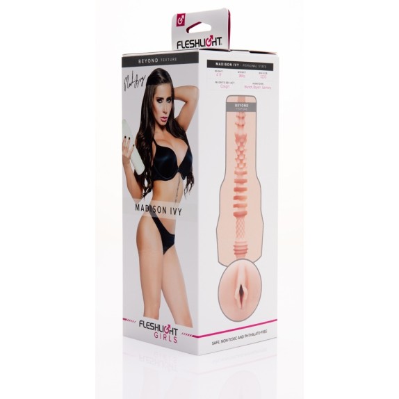 MADISON IVY MASTURBATORE FLESHLIGHT PER UOMO SEX TOY VAGINA