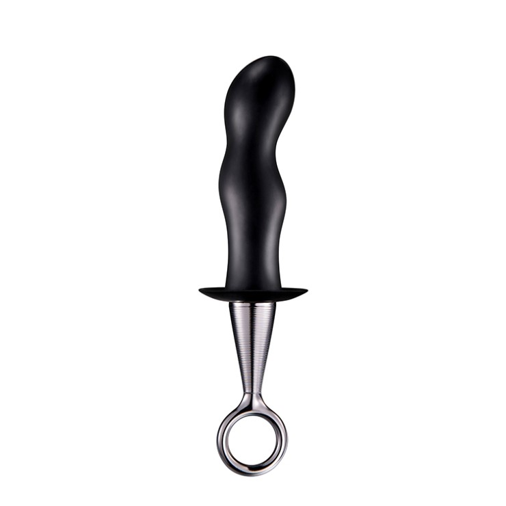 PLUG ANALE IN SILICONE SEX TOY CON IMPUGNATURA RIGIDA... 2