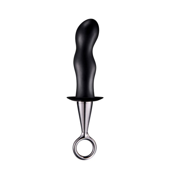 PLUG ANALE IN SILICONE SEX TOY CON IMPUGNATURA RIGIDA MENZSTUFF