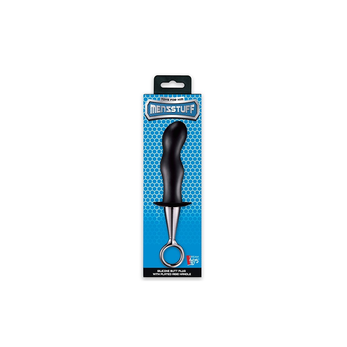 PLUG ANALE IN SILICONE SEX TOY CON IMPUGNATURA...