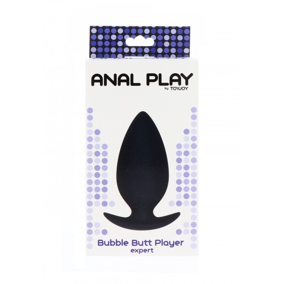 PLUG ANALE LARGE SEX TOY EXPERT BUBBLE BUTT PLAYER