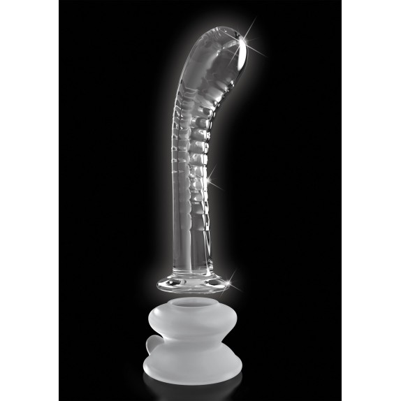 DILDO IN VETRO PER STIMOLAZIONE PUNTO G SEX TOY ICICLES NR. 88