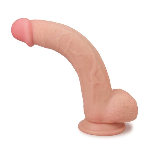 FALLO-DILDO REALISTICO CM. 21 SEX TOY SKINLIKE