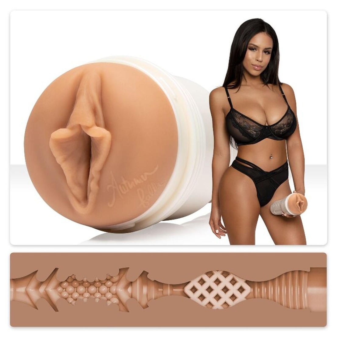 MASTURBATORE VAGINA FLESHLIGHT SEX TOY AUTUMN...