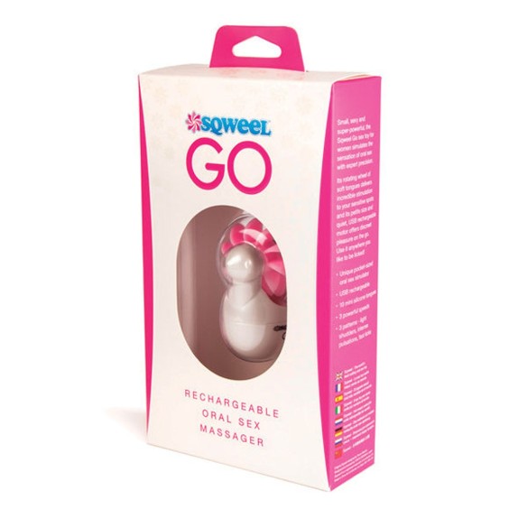 STIMOLATORE CLITORIDE E PENE SEX TOY SQWEEL GO ORAL SEX