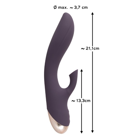 VIBRATORE RABBIT CON ASPIRA CLITORIDE SEX TOY SUCKING VIBRATOR