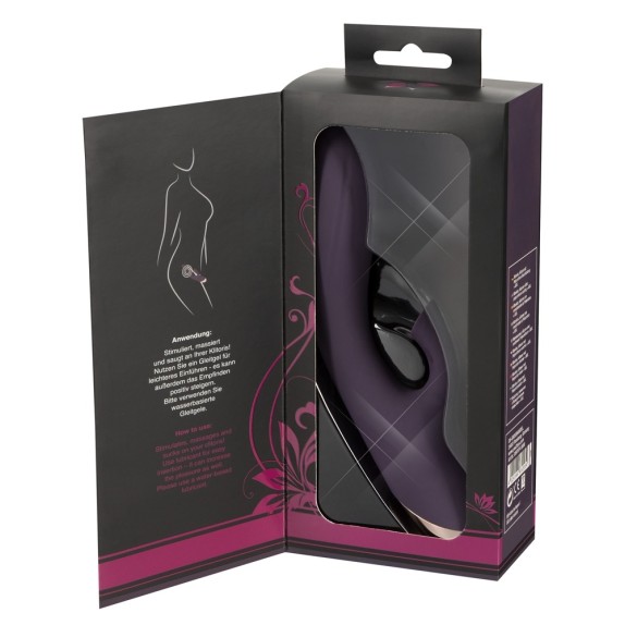 VIBRATORE RABBIT CON ASPIRA CLITORIDE SEX TOY SUCKING VIBRATOR
