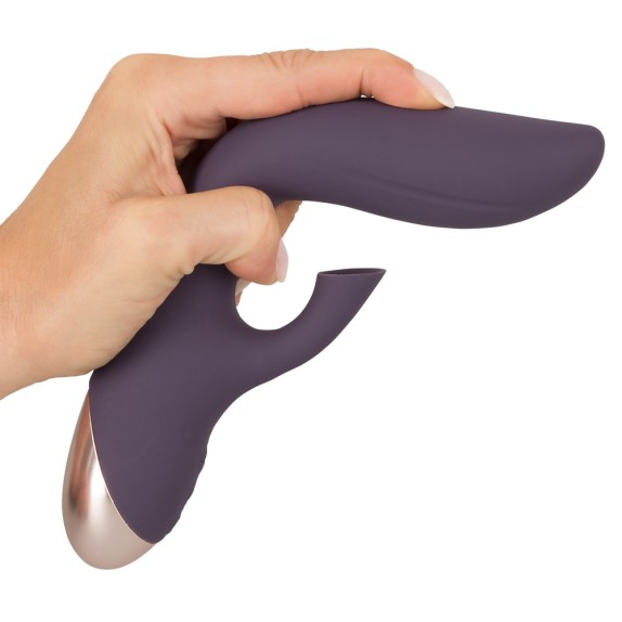 VIBRATORE RABBIT CON ASPIRA CLITORIDE SEX TOY SUCKING VIBRATOR