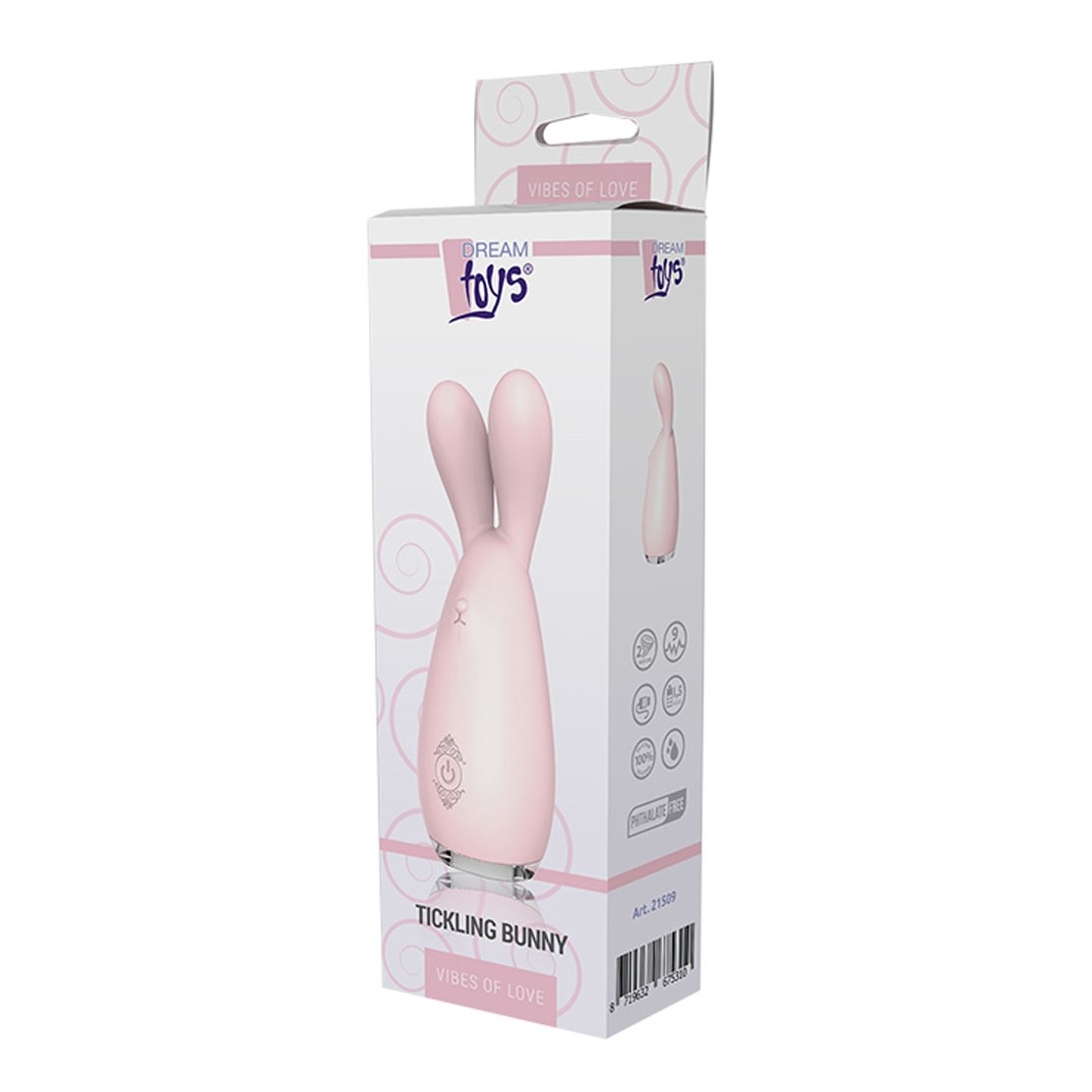 STIMOLATORE CLITORIDEO CON ORECCHIETTE SEX TOY...