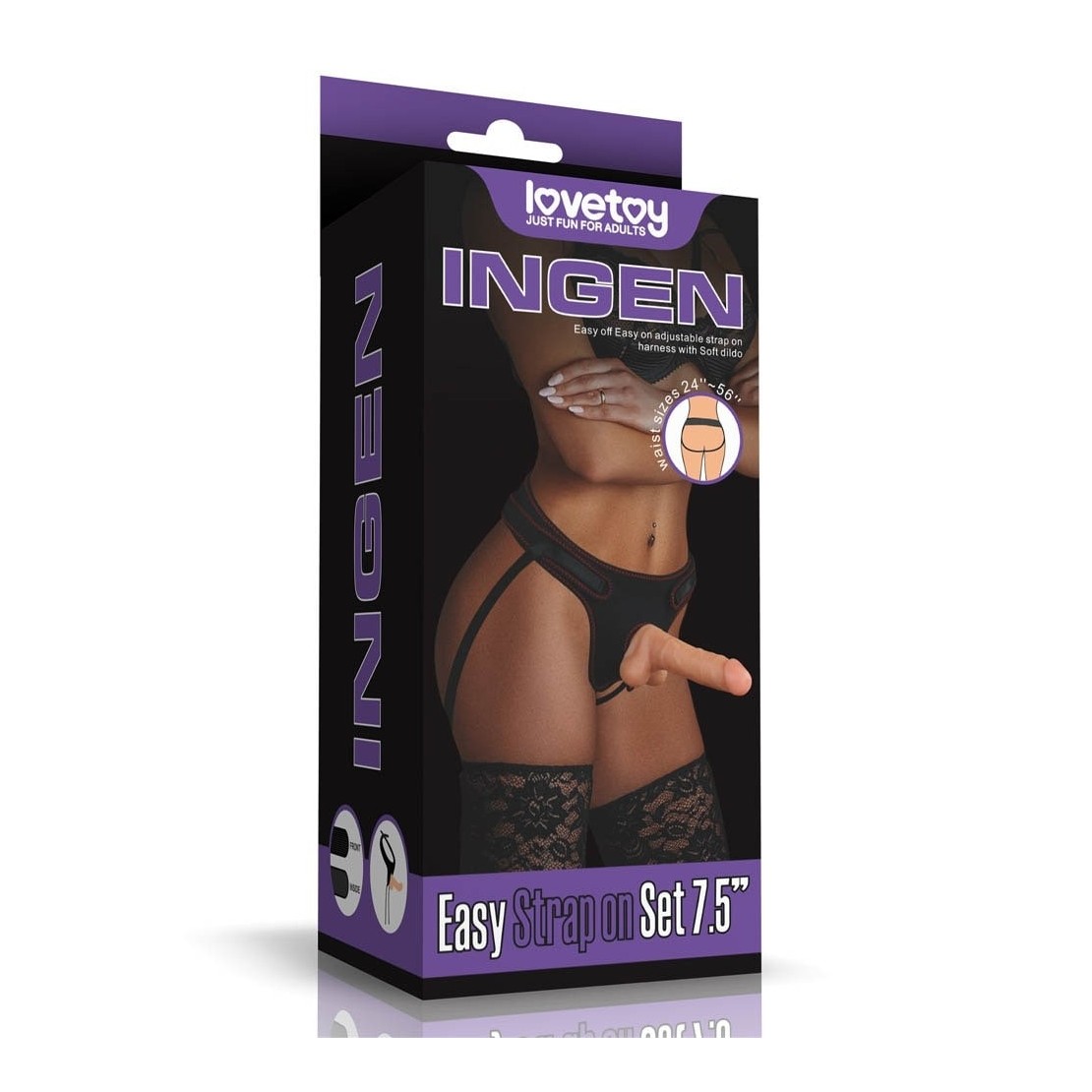 STRAP-ON FALLO INDOSSABILE REALISTICO PER DONNA...