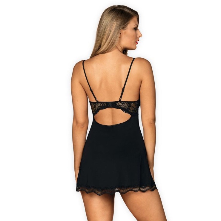 BABYDOLL-CHEMISE ADERENTE SEXY PER DONNA LUVAE OBSESSIVE 2