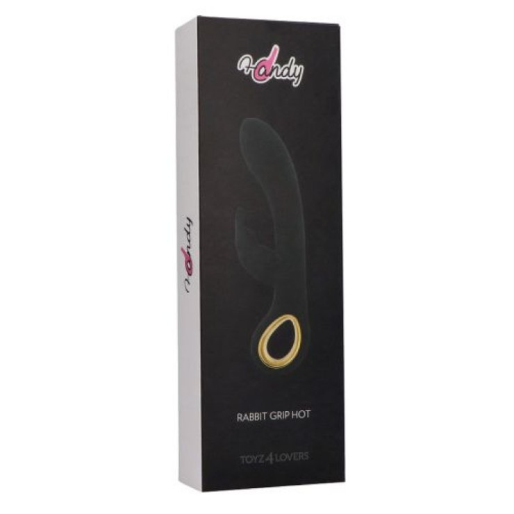 VIBRATORE RABBIT CON FUNZIONE SCALDANTE SEX TOY GRIP HOT 2
