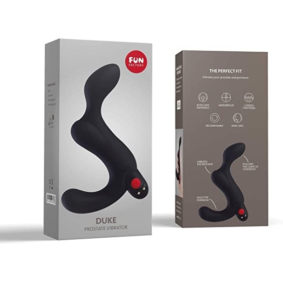 STIMOLATORE PROSTATICO DUKE CON CARICA BATTERIE