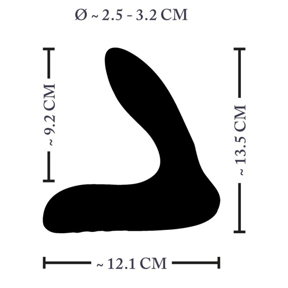 VIBRATORE PROSTATICO GONFIABILE SEX TOY INFLATABLE & VIBRATING BUTT PLUG