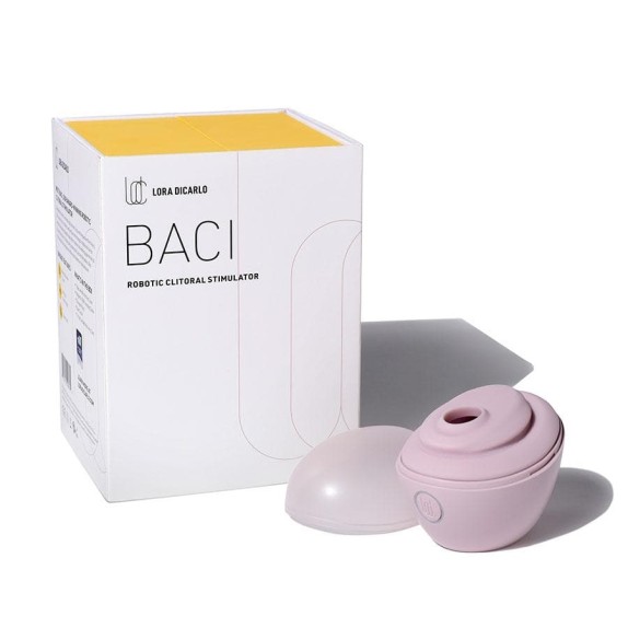 STIMOLATORE SUCCHIA CLITORIDE SEX TOY BACI LORA DICARLO