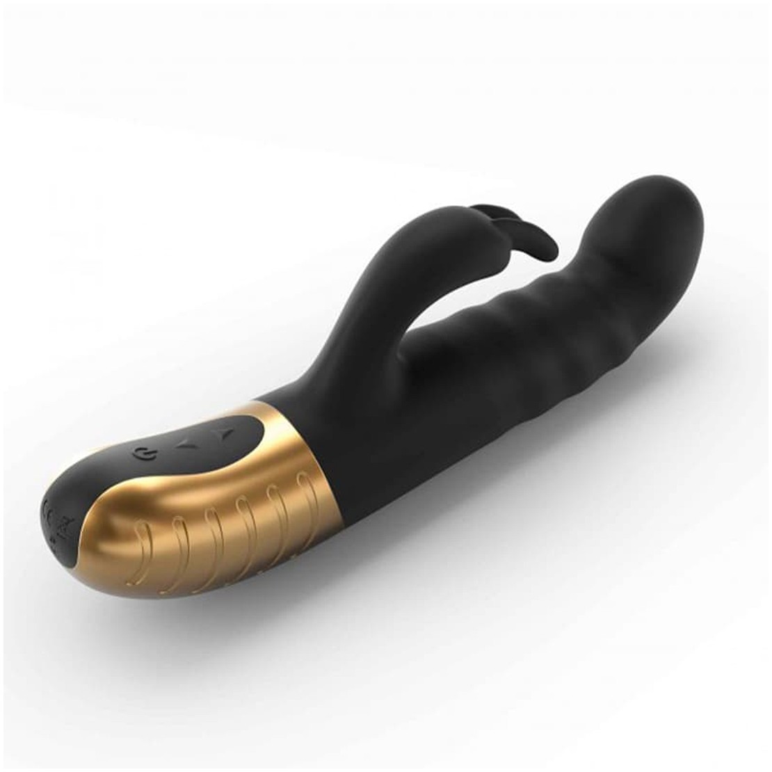 VIBRATORE RABBIT CON MOVIMENTO A SPINTA G-STROMER