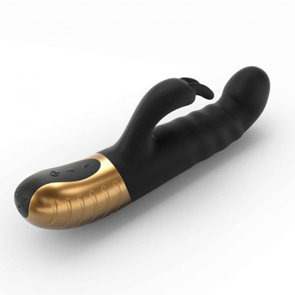 VIBRATORE RABBIT CON MOVIMENTO A SPINTA G-STORMER