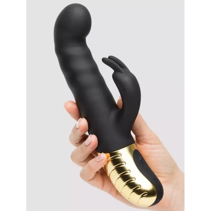 VIBRATORE RABBIT CON MOVIMENTO A SPINTA G-STORMER 2