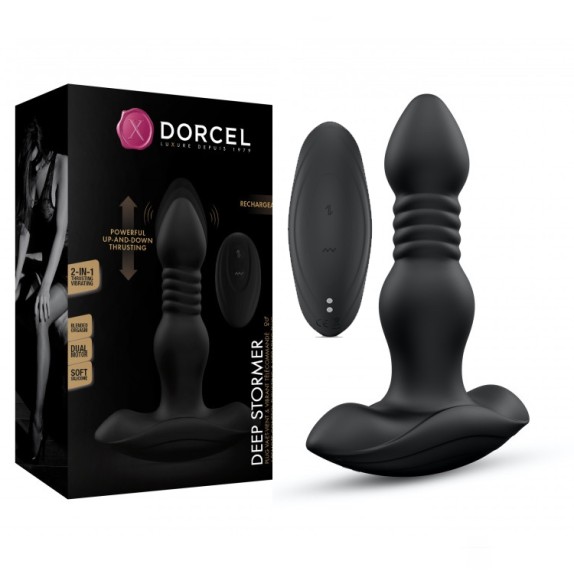 TAPPO ANALE CON MOVIMENTO SU E GIU' SEX TOY DEEP STORMER DORCEL