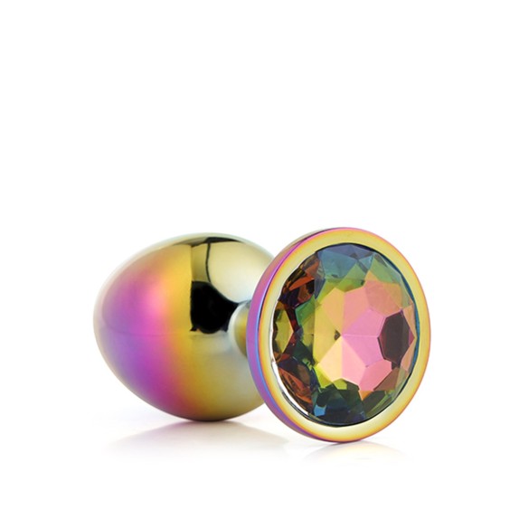 PLUG ANALE MULTICOLOUR CON GIOIELLO SEX TOY GLEAMING LOVE