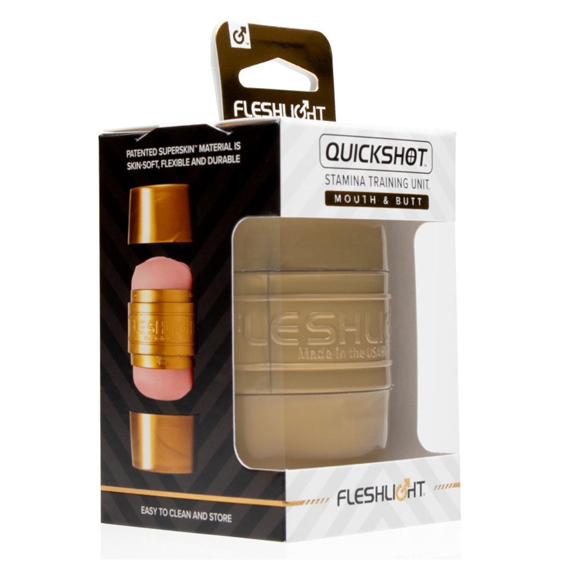 MASTURBATORE PER UOMO STAMINA FLESHLIGHT QUICKSHOT