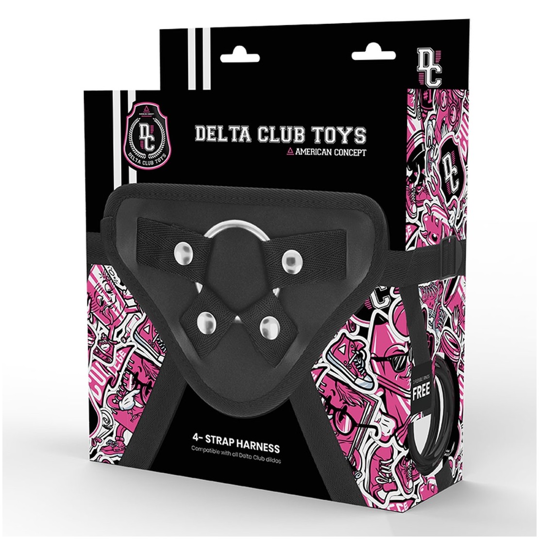MUTANDINA IMBRACATURA PER STRAP-ON DELTA CLUB