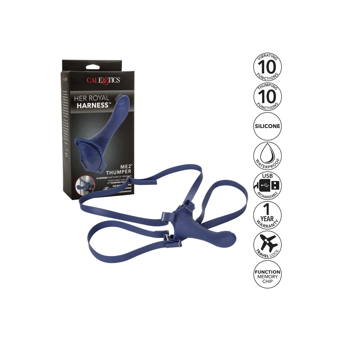 FALLO INDOSSABILE STRAP-ON VIBRANTE PER DONNA...