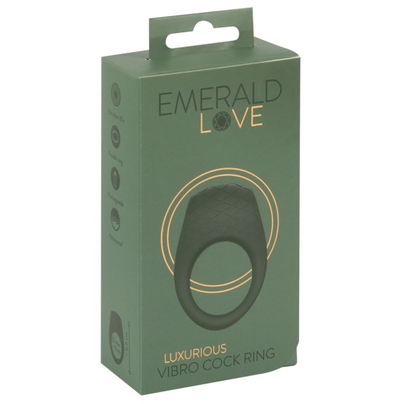 ANELLO VIBRANTE PER STIMOLAZIONE CLITORIDE SEX TOY EMERALD LOVE