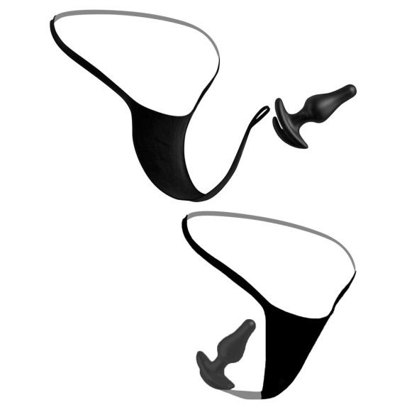 PERIZOMA SEXY PER DONNA CON TAPPO ANALE INCORPORATO