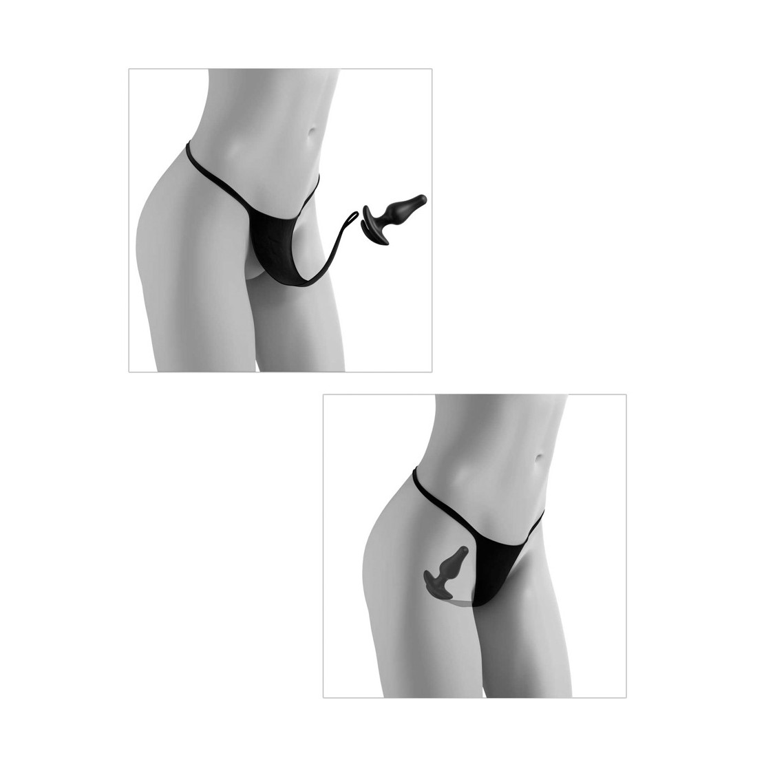 PERIZOMA SEXY PER DONNA CON TAPPO ANALE...