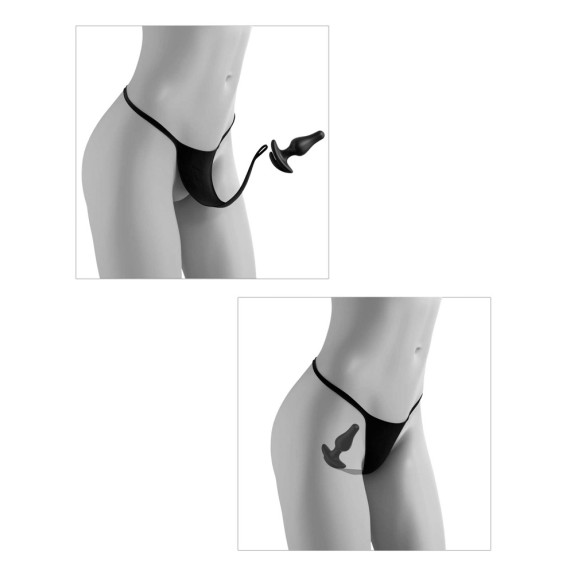 PERIZOMA SEXY PER DONNA CON TAPPO ANALE INCORPORATO