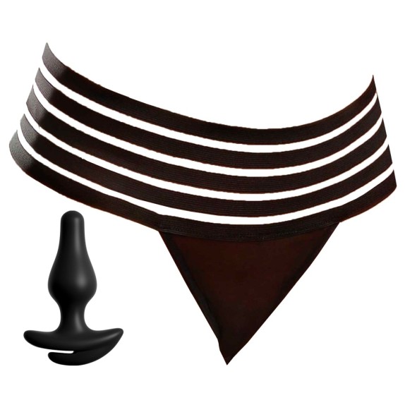 PERIZOMA SEXY PER DONNA CON TAPPO ANALE INCORPORATO