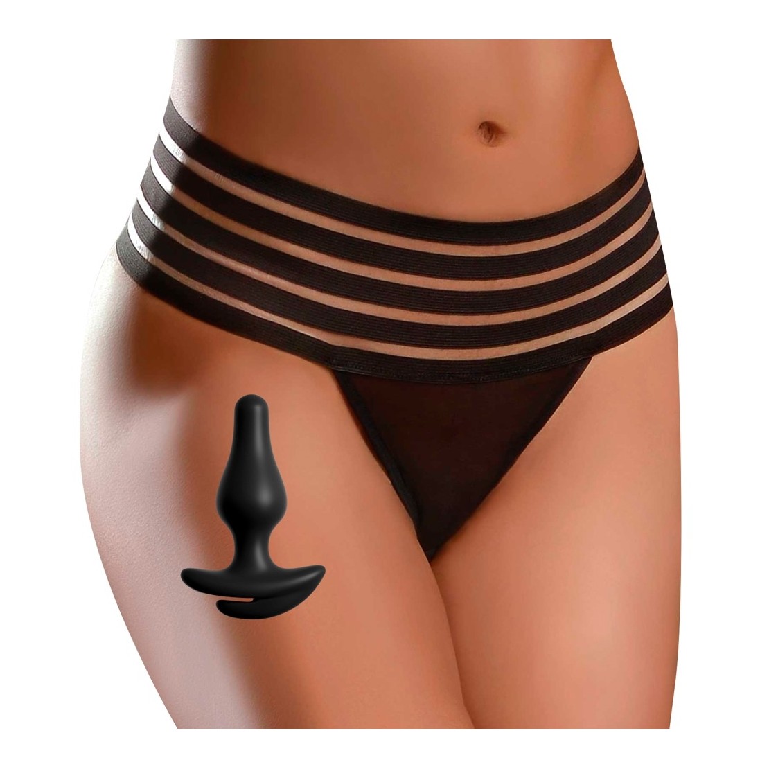 PERIZOMA SEXY PER DONNA CON TAPPO ANALE...