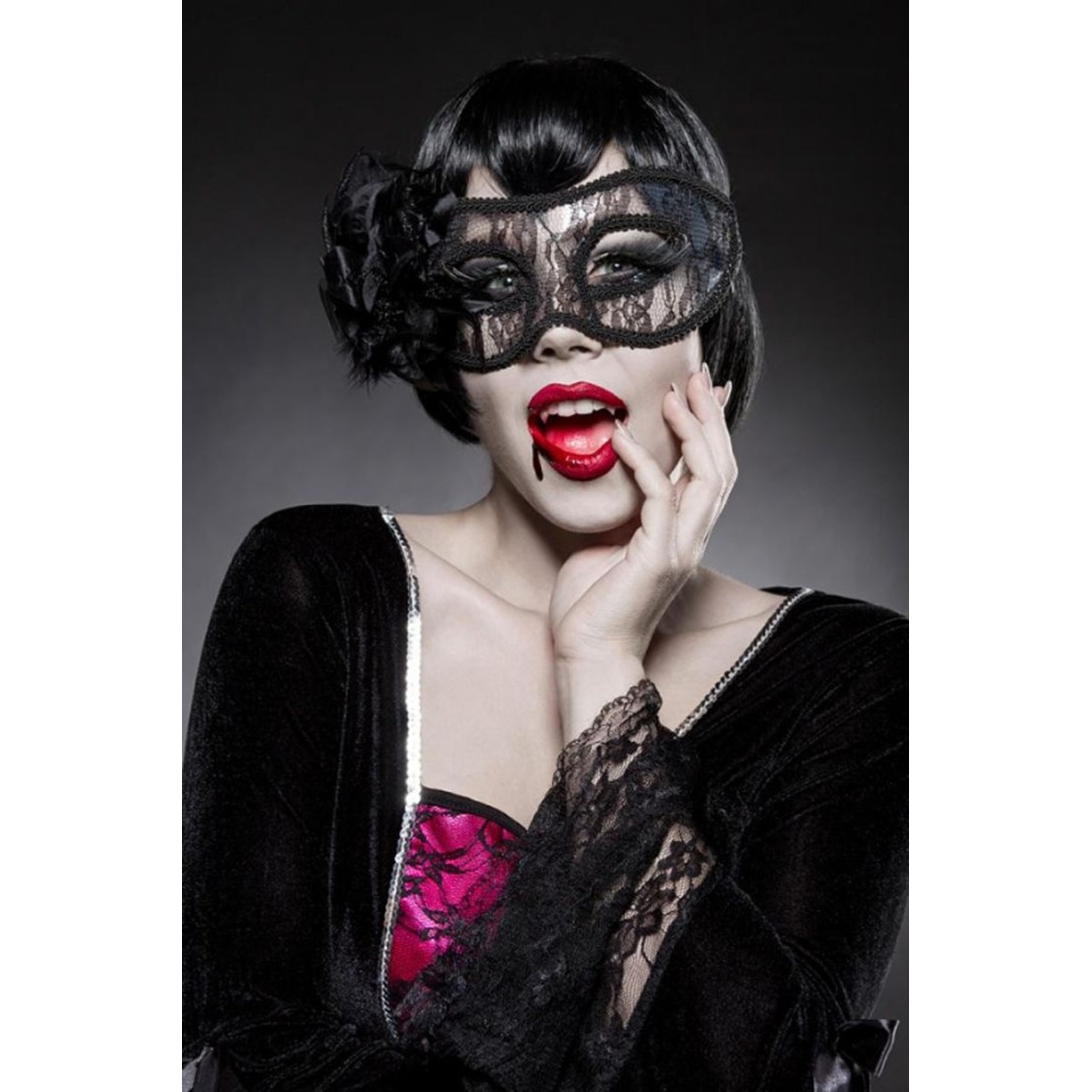 COSTUME TRAVESTIMENTO SEXY PER DONNA DA VAMPIRA...