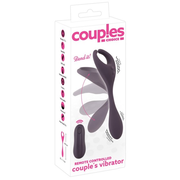 VIBRATORE GIOCO DI COPPIA CON TELECOMANDO COUPLE'S VIBRATORE