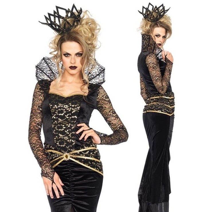 COSTUME TRAVESTIMENTO SEXY PER DONNA DA REGINA CATTIVA 2