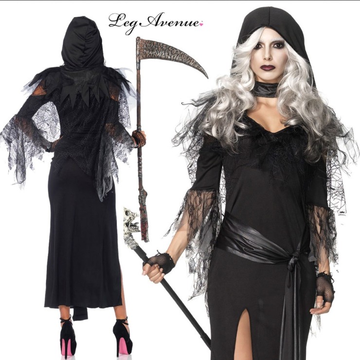 TRAVESTIMENTO COSTUME SEXY DA STREGA HALLOWEEN LEG AVENUE 2