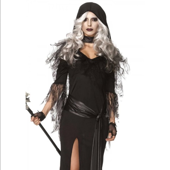 TRAVESTIMENTO COSTUME SEXY DA STREGA HALLOWEEN LEG AVENUE