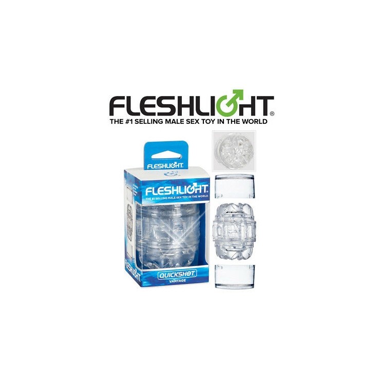 MASTURBATORE PER UOMO SEX TOY FLESHLIGHT QUICKSHOT VANTAGE 2