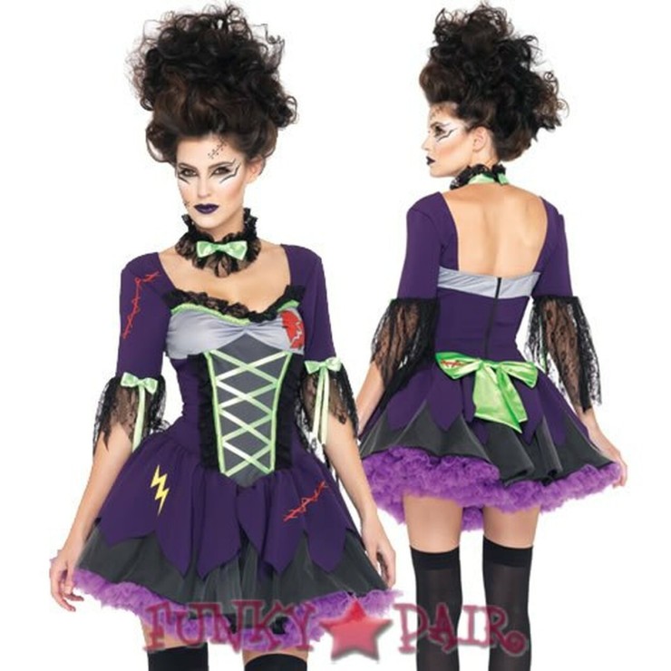 COSTUME PER DONNA DA FRANKENSTEIN ZOMBIE LA83974