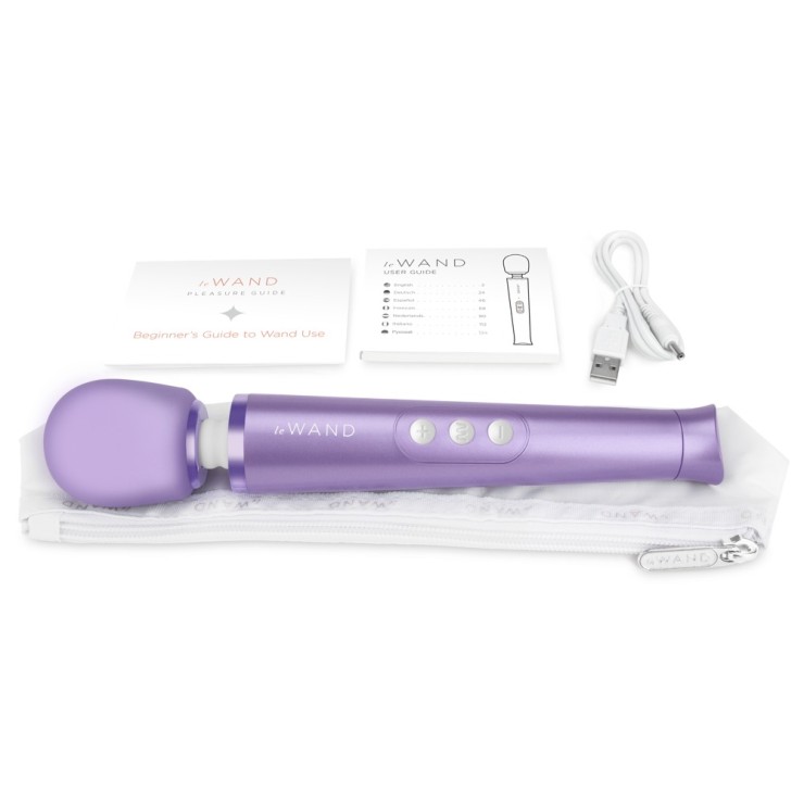 VIBRATORE STIMOLATORE CLITORIDE A MICROFONO SEX TOY LE WAND 2