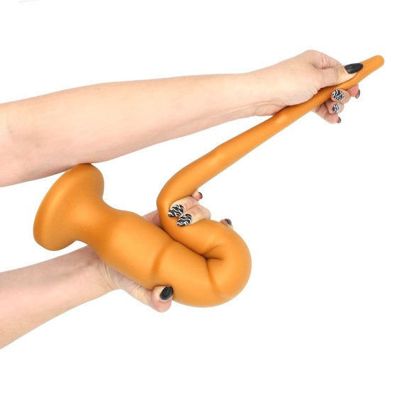 SPINA ANALE FLESSIBILE SEX TOY CON VENTOSA GOLDPLAY REX