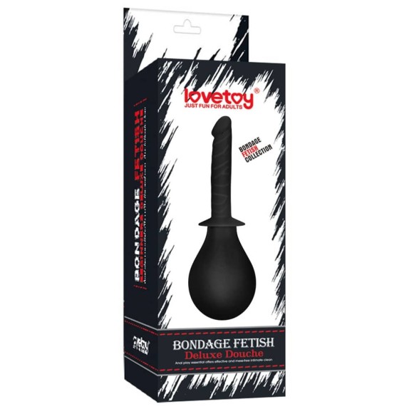 PERETTA CLISTERE PER LAVAGGIO ANALE SEX TOY DELUXE DOUCHE